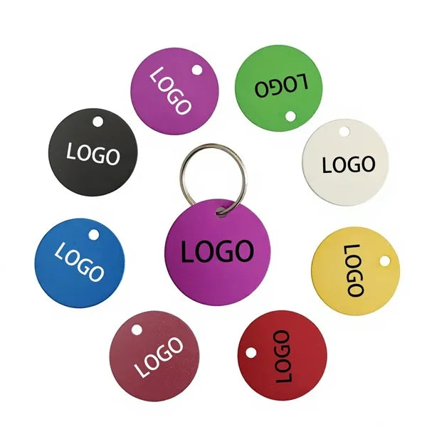 Round Blank Keychain Pendant