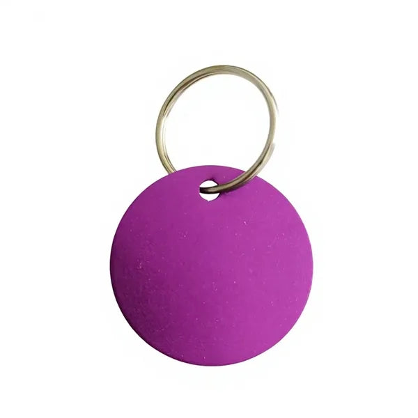 Round Blank Keychain Pendant