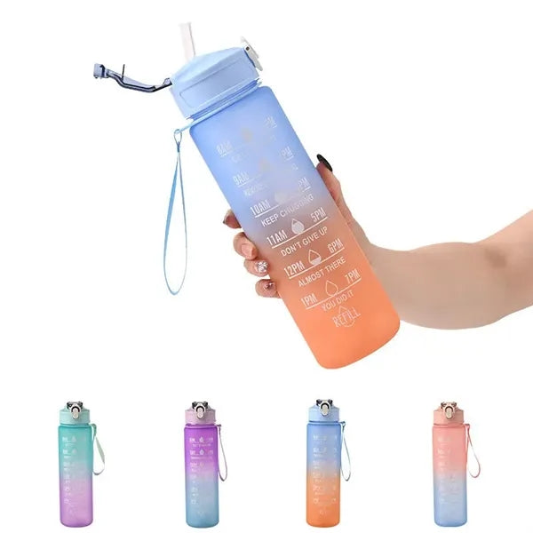 Color-changing water bottle