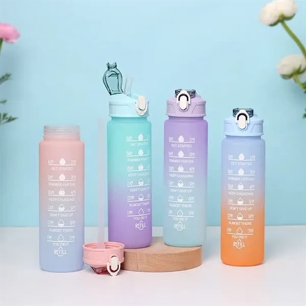 Color-changing water bottle