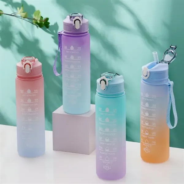 Color-changing water bottle