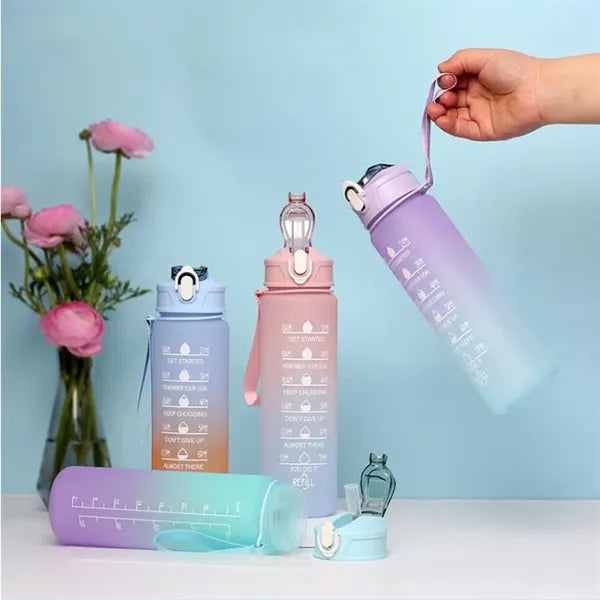 Color-changing water bottle
