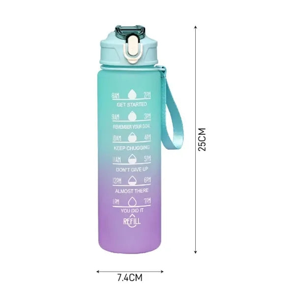 Color-changing water bottle