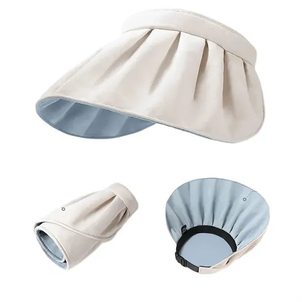 Foldable Sun UV Protection Visor Hat