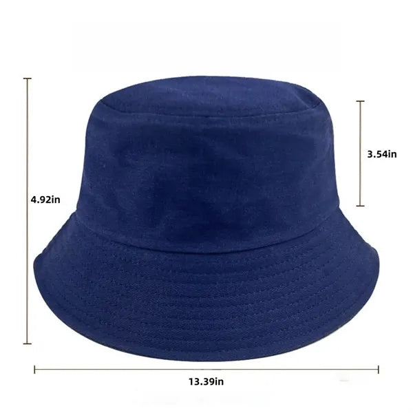 Solid-color custom beach sun hat