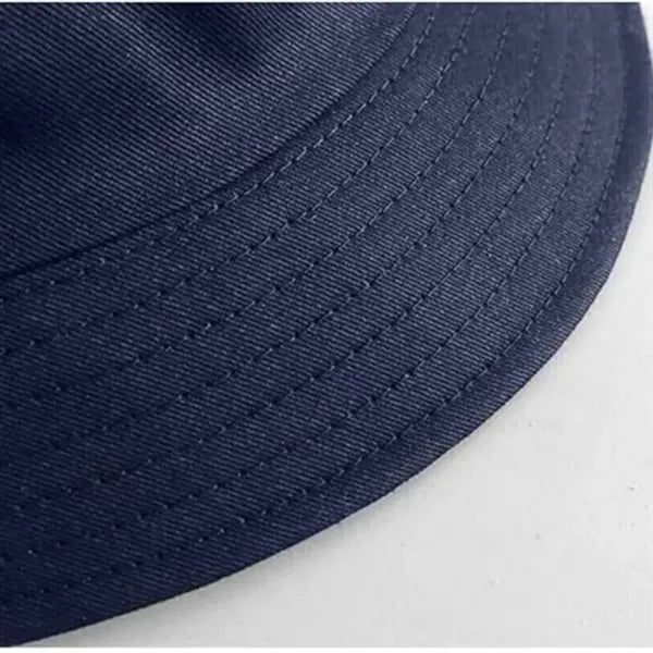 Solid-color custom beach sun hat