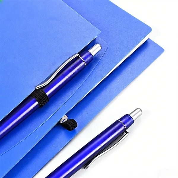 A6 Size Spiral Notebook with Pen
