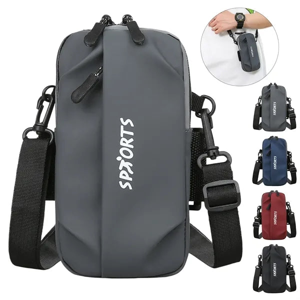 Waterproof Crossbody Phone Bag Mini Sling for Travel Sports