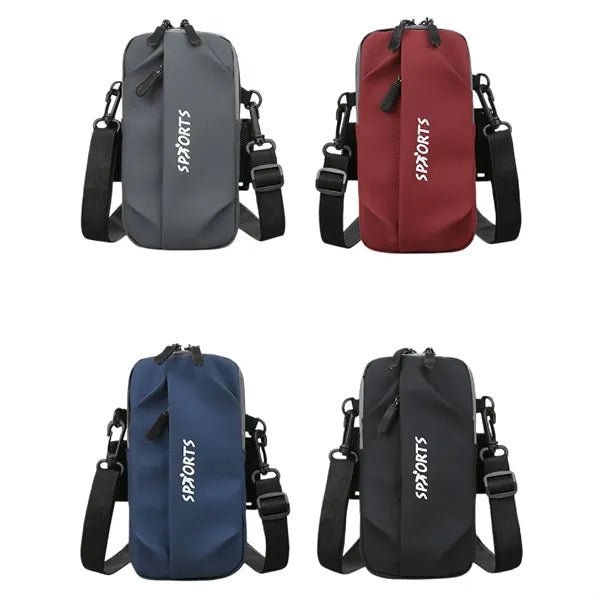 Waterproof Crossbody Phone Bag Mini Sling for Travel Sports