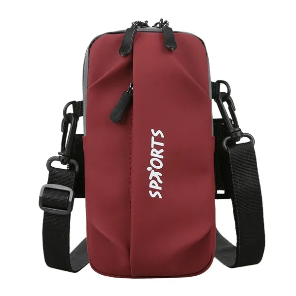Waterproof Crossbody Phone Bag Mini Sling for Travel Sports