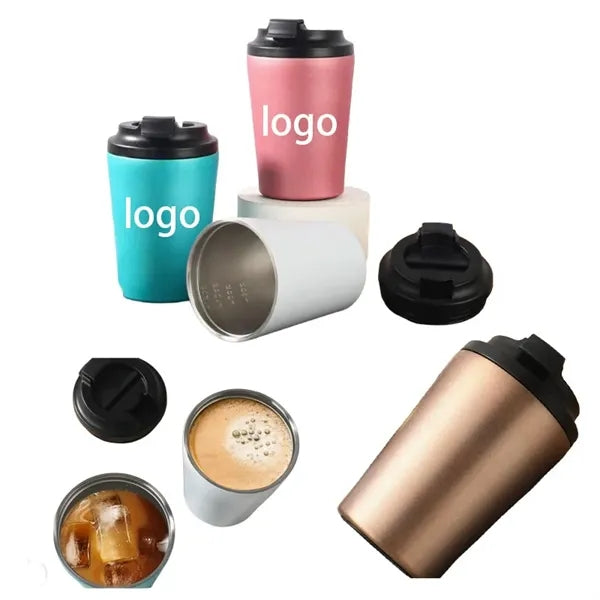 Stainless Steel Vacuum Insulated Travel Mug with Scale