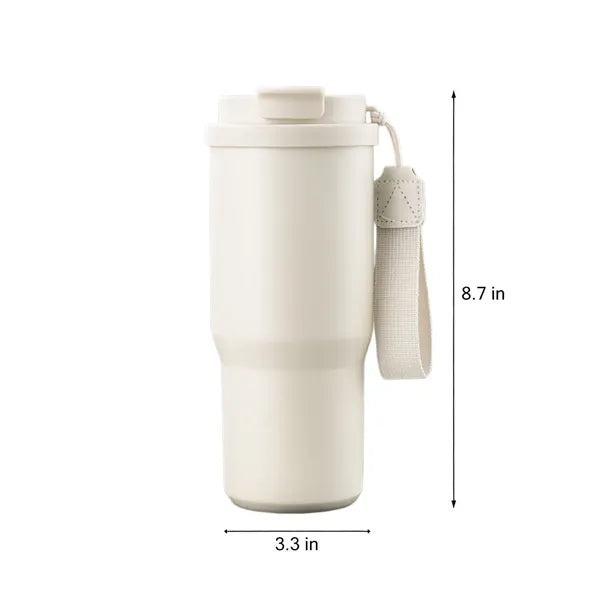25oz Stainless steel customizable insulated straw thermos