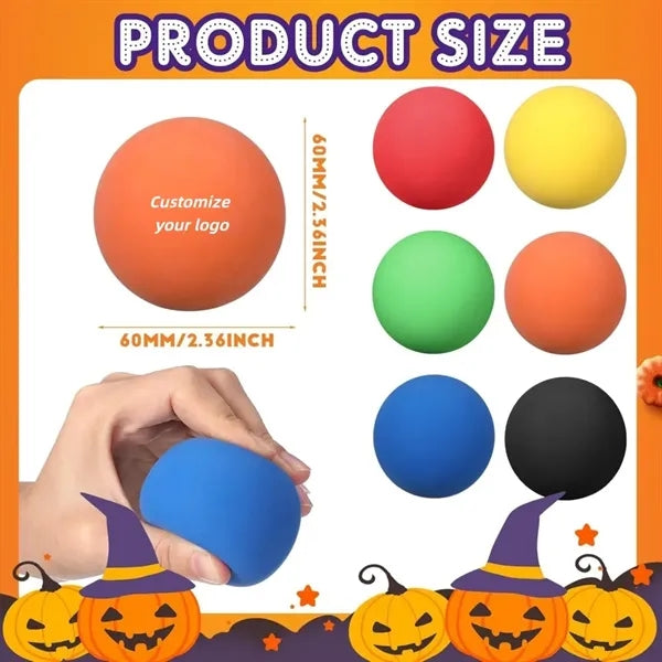Solid Color Bouncy Ball High Bounce