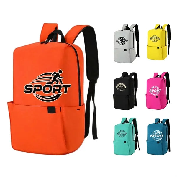 Logo Mini Nylon Backpack, Lightweight Daily Bag