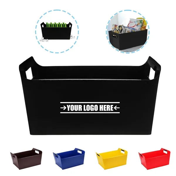 Commercial plastic ice wine barrels for bars bucket