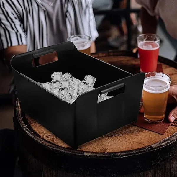 Commercial plastic ice wine barrels for bars bucket