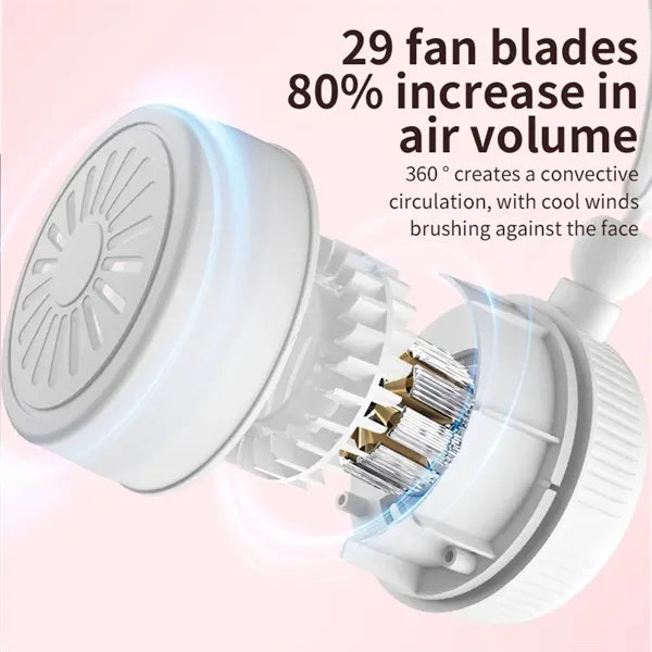 Summer Mini Hanging Neck Fan