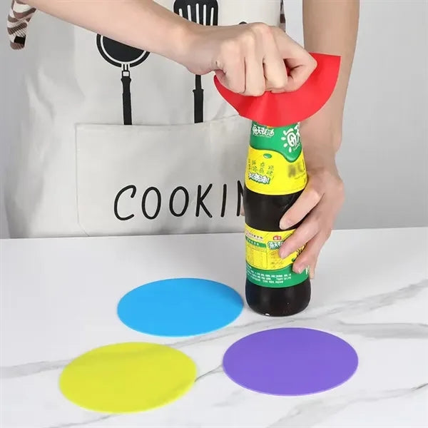Silicone Coaster Jar Opener Gripper Pads