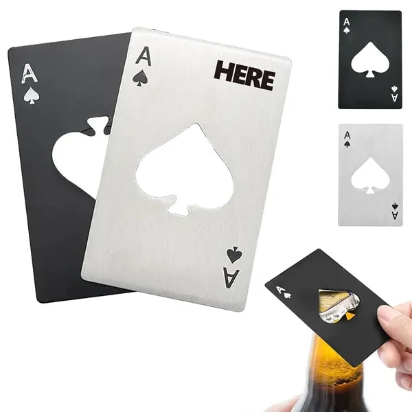 Poker Card Beer Bottle Opener