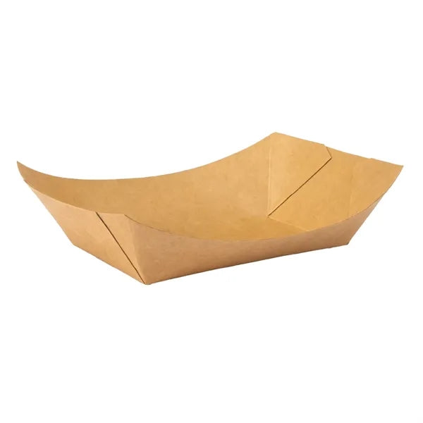 Disposable Kraft Food Paper Boat Tray