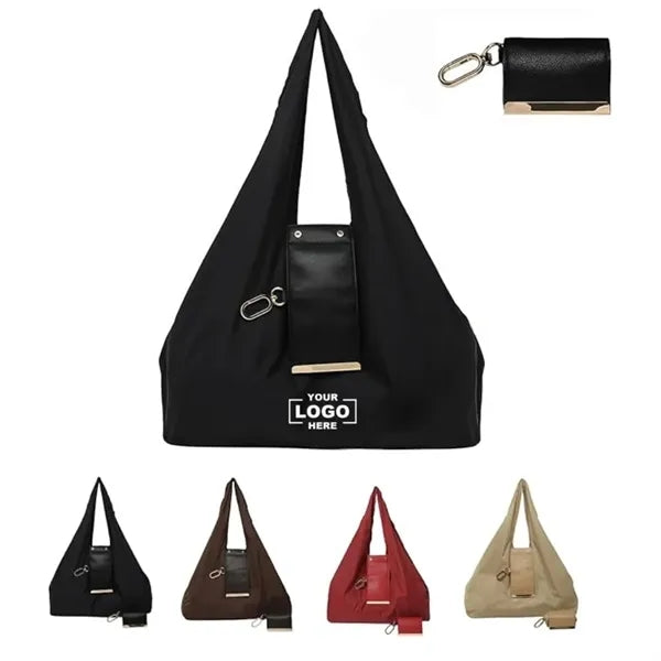 Foldable Keychain Tote Bag