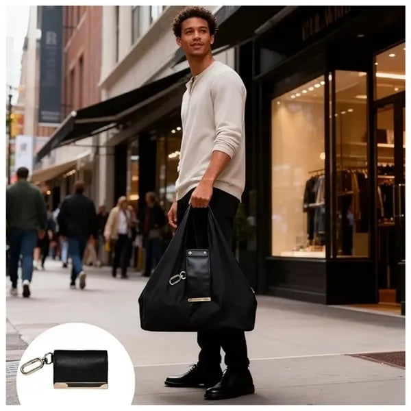 Foldable Keychain Tote Bag