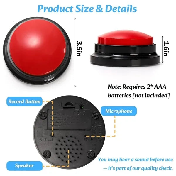 Dog Buttons for Communication