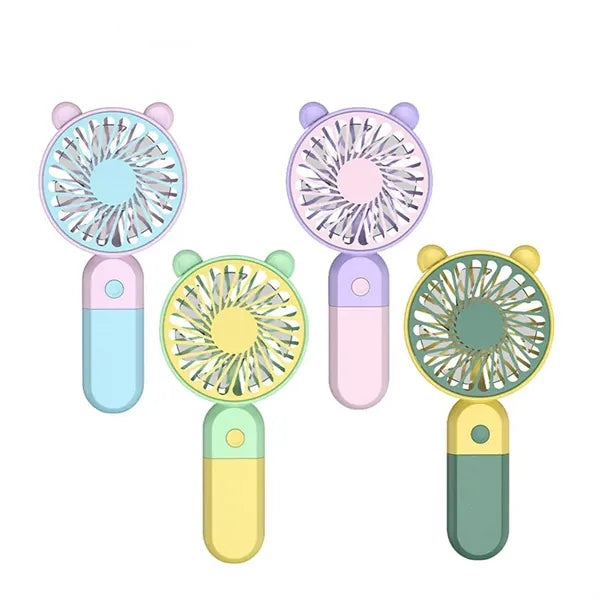 Cartoon-shaped handheld fan