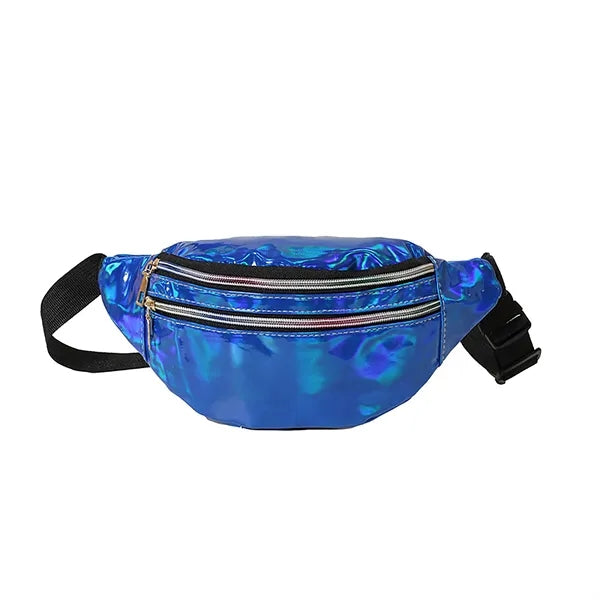 Holographic Waterproof Shiny Waist Bag