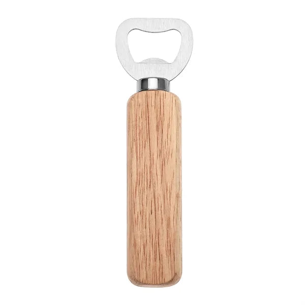 Wood Bottle Popper Opener