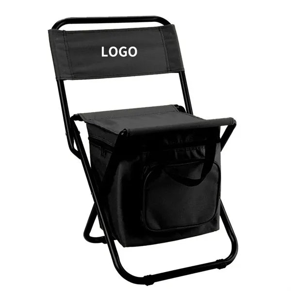 Foldable Insulated Cooler Camping Chair