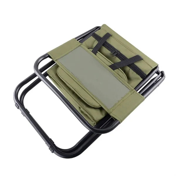 Foldable Insulated Cooler Camping Chair