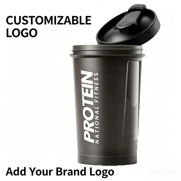 Protein Shaker Bottle, Leak-Proof Fitness Cup