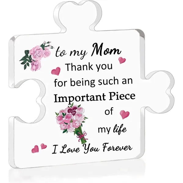 Acrylic Puzzle Plaque