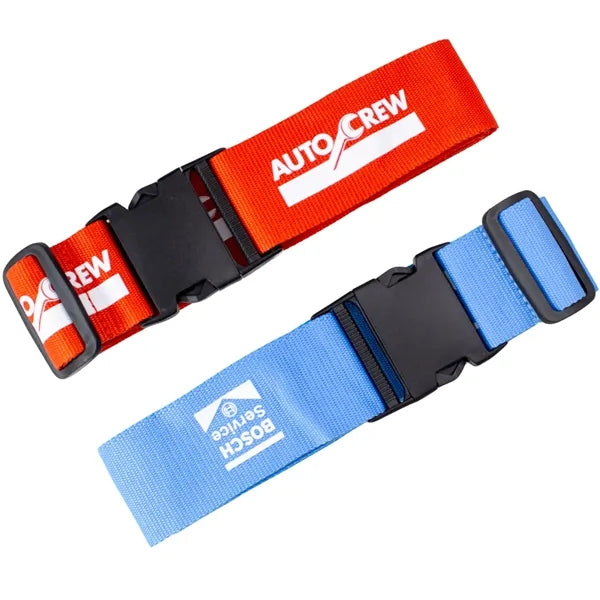 Luggage strap for suitcase