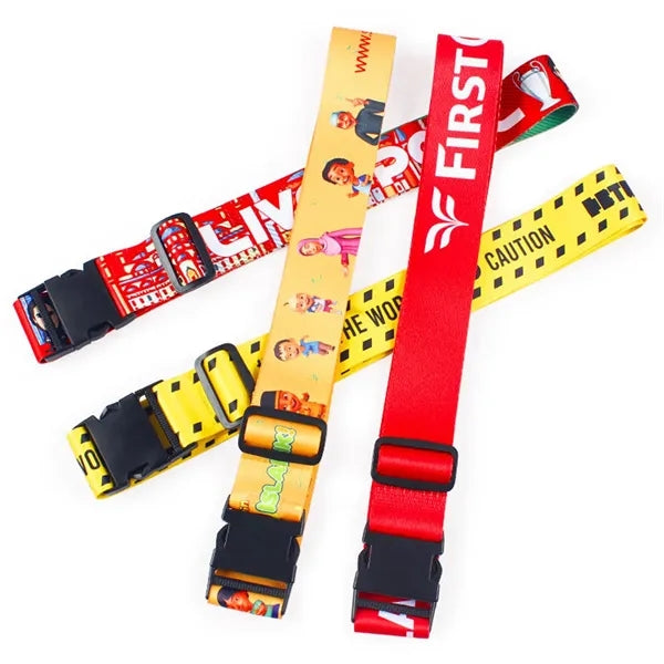 Luggage strap for suitcase
