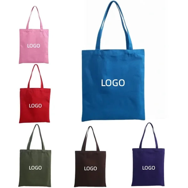 Cotton Canvas Tote Bag (15.74" x 13.77")