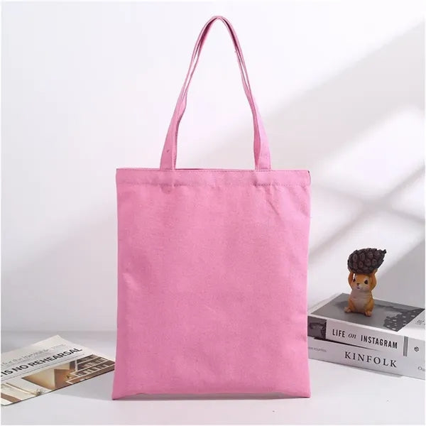 Cotton Canvas Tote Bag (15.74" x 13.77")