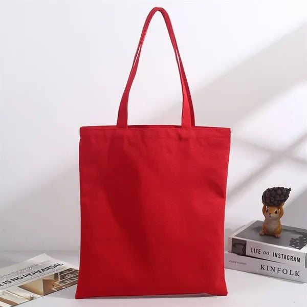 Cotton Canvas Tote Bag (15.74" x 13.77")