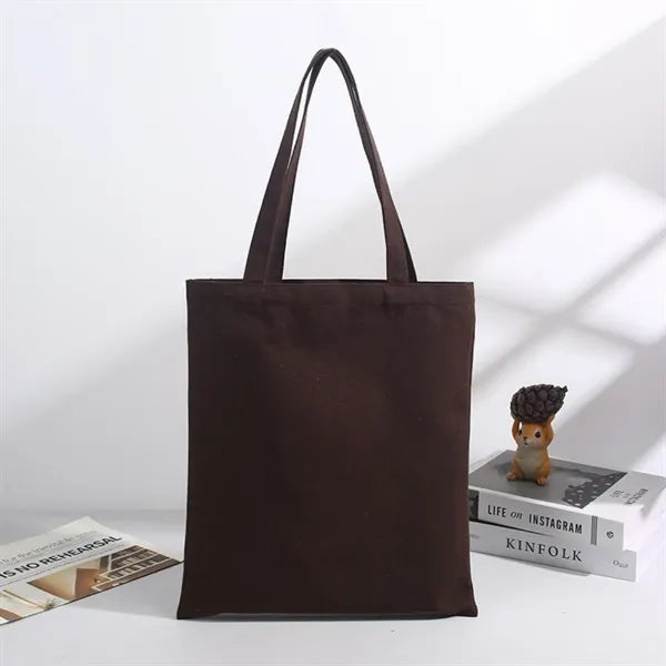 Cotton Canvas Tote Bag (15.74" x 13.77")