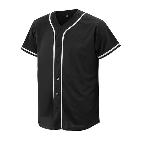 Full Button Baseball Jersey