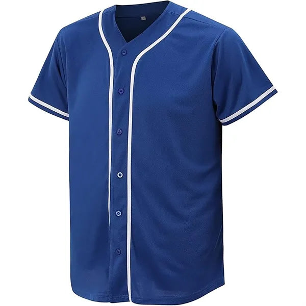 Full Button Baseball Jersey