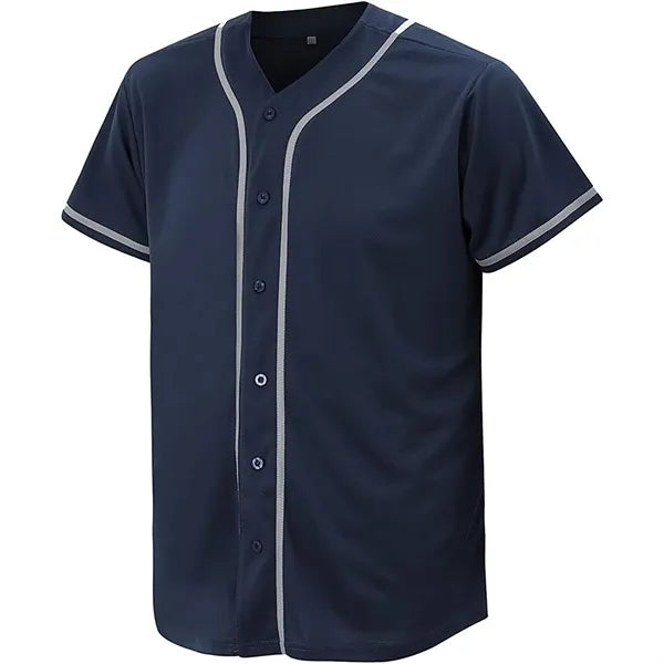 Full Button Baseball Jersey