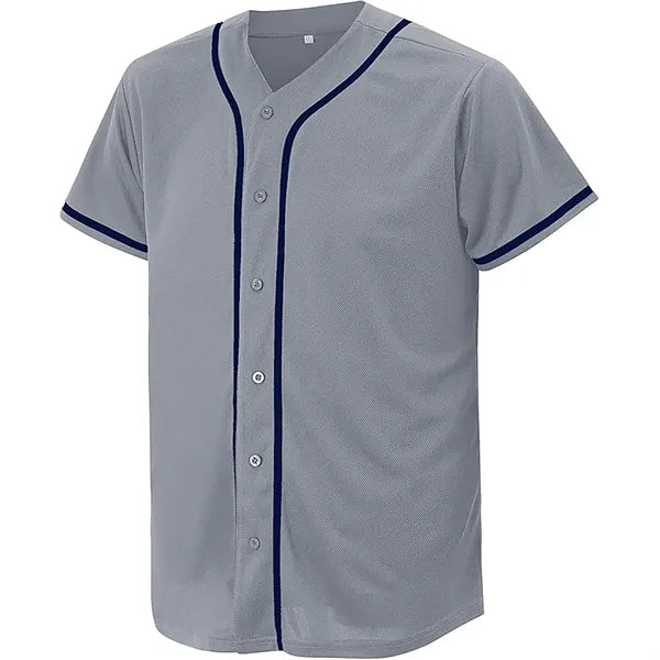 Full Button Baseball Jersey