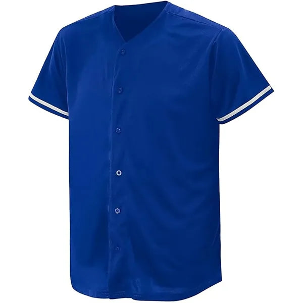 Full Button Baseball Jersey