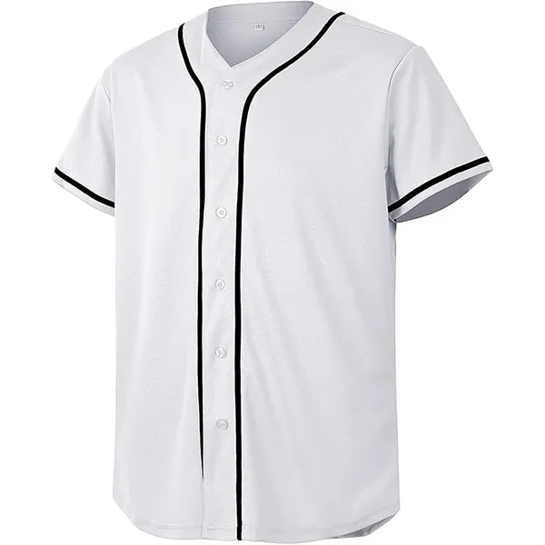 Full Button Baseball Jersey
