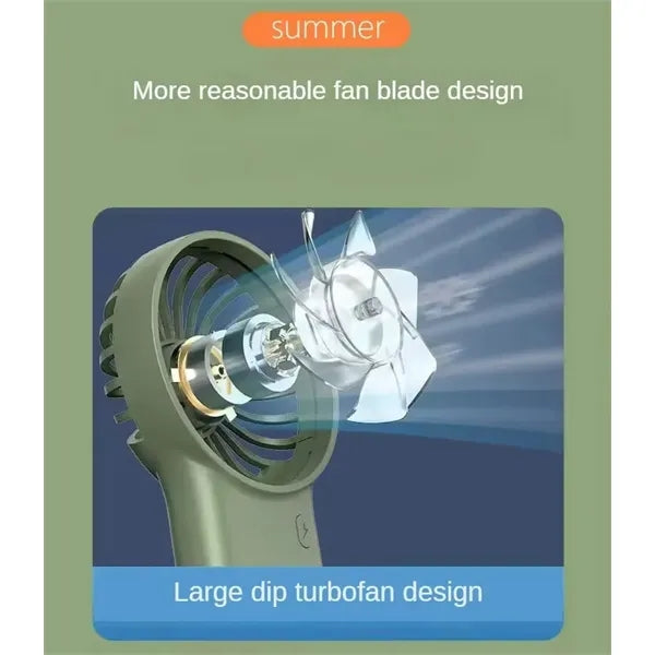 Mountaineering harness with convenient fan