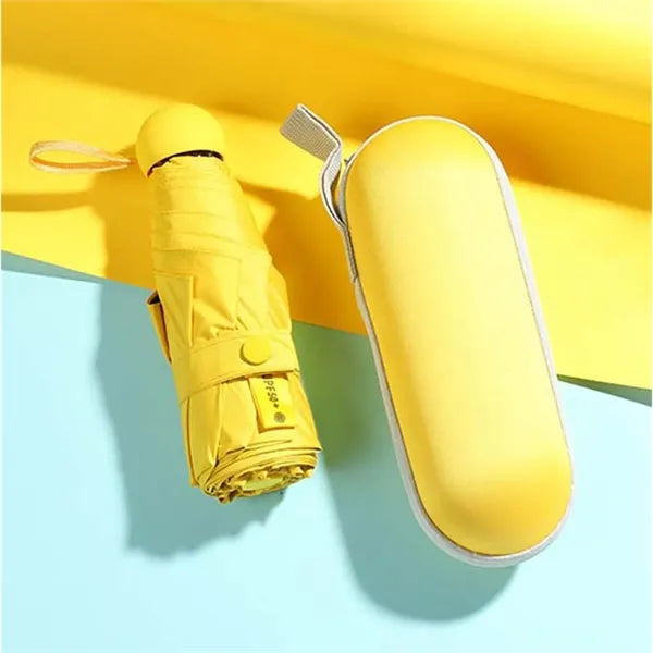 Mini Rain Pocket Umbrella With Case