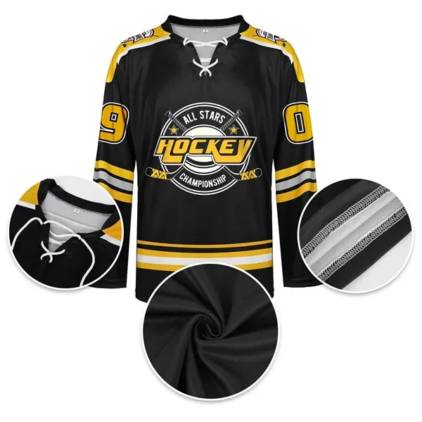 Performance Personalized Ice Hockey Jersey W/Lace