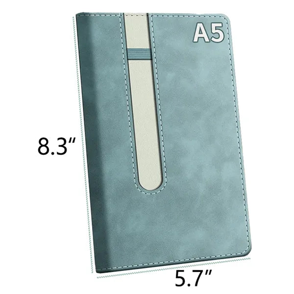 A5 Business Notebook with Pen Holder